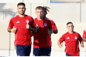 ΚΛΙΚΣ απ' την τελευταία προπόνηση του Ολυμπιακού 