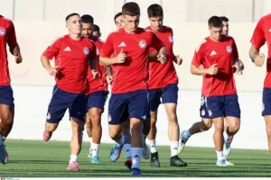 ΚΛΙΚΣ απ' την τελευταία προπόνηση του Ολυμπιακού 