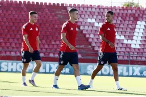 ΚΛΙΚΣ απ' την τελευταία προπόνηση του Ολυμπιακού 