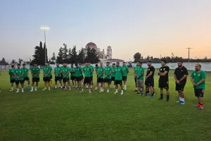 Πραγματοποιήθηκε η πρώτη προπόνηση και αγιασμός (φώτος)