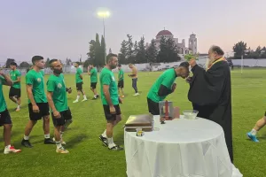 Πραγματοποιήθηκε η πρώτη προπόνηση και αγιασμός (φώτος)