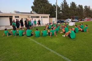 Πραγματοποιήθηκε η πρώτη προπόνηση και αγιασμός (φώτος)