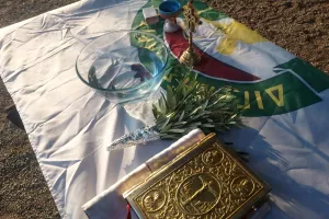 Ο Αγιασμός του Διγενή (Φώτος)
