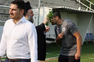 Ο Αγιασμός της ΠΑΕΕΚ (Φώτος)