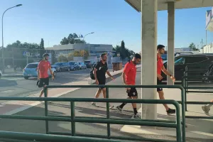 (Φώτος kerkida) Η άφιξη της Σαλαμίνας 