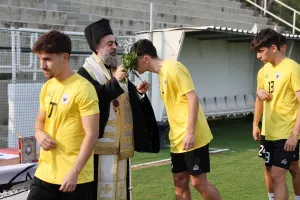 Ο Αγιασμός της ΠΑΕΕΚ (Φώτος)