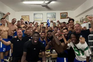 Πανηγυρική από τα αποδυτήρια