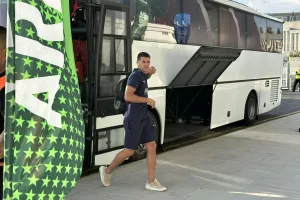 Η άφιξη του Εθνικού (φώτος)