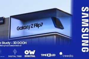 H Samsung Κύπρου παρουσιάζει τη νέα σειρά Galaxy Z με καμπάνια 3D στη Λεμεσό