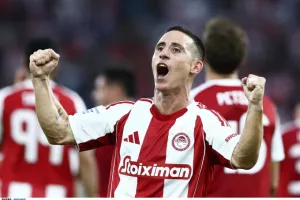 Αγριεμένος...Ολυμπιακός πριν την Πάφο (5-0)