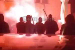 Οπαδοί του Ερ. Αστέρα επιτέθηκαν σε αυτούς της Παρτιζάν μετά το φιλικό με ΠΑΟΚ (βίντεο)
