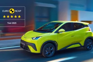 Το BYD DOLPHIN SURF απέσπασε τη μέγιστη βαθμολογία ασφάλειας των πέντε αστέρων από τον Euro NCAP
