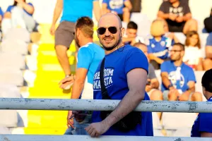 Εικόνες από τις κερκίδες στο Δασάκι