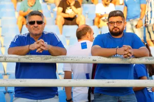 Εικόνες από τις κερκίδες στο Δασάκι