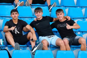 Εικόνες από τις κερκίδες στο Δασάκι