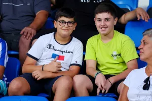 Εικόνες από τις κερκίδες στο Δασάκι