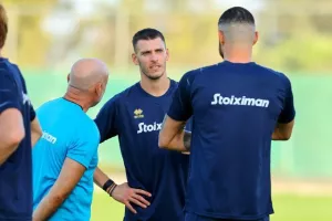 (Φώτος Kerkida) Η προπόνηση της Εθνικής μας 