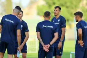 (Φώτος Kerkida) Η προπόνηση της Εθνικής μας 
