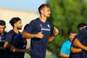 (Φώτος Kerkida) Η προπόνηση της Εθνικής μας 
