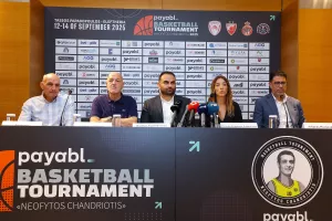 Μνήμη, συγκίνηση και μπάσκετ κορυφαίου επιπέδου στην Κύπρο – Όσα λέχθηκαν στη συνέντευξη Τύπου του τουρνουά payabl. «Νεόφυτος Χανδριώτης»