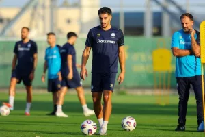 (Φώτος Kerkida) Η προπόνηση της Εθνικής μας 