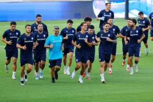 (Φώτος-βίντεο Kerkida) Η τελευταία προπόνηση της Εθνικής