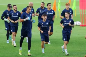 (Φώτος-βίντεο Kerkida) Η τελευταία προπόνηση της Εθνικής