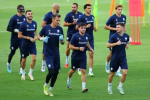 (Φώτος-βίντεο Kerkida) Η τελευταία προπόνηση της Εθνικής