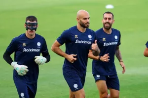 (Φώτος-βίντεο Kerkida) Η τελευταία προπόνηση της Εθνικής