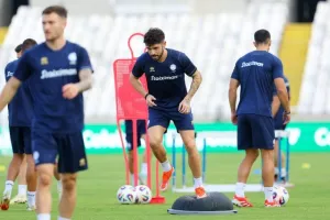 (Φώτος-βίντεο Kerkida) Η τελευταία προπόνηση της Εθνικής