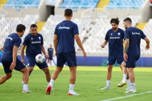 (Φώτος-βίντεο Kerkida) Η τελευταία προπόνηση της Εθνικής