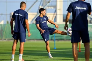 (Φώτος Kerkida) Η προπόνηση της Εθνικής μας 