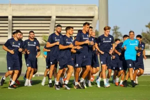 (Φώτος Kerkida) Η προπόνηση της Εθνικής μας 