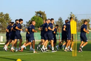 (Φώτος Kerkida) Η προπόνηση της Εθνικής μας 