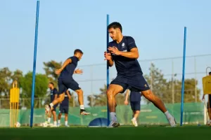 (Φώτος Kerkida) Η προπόνηση της Εθνικής μας 