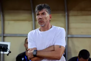 Ομάδα του προπονητή και φαίνεται 