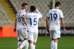 Ντεμπούτο με την Εθνική και ΓΚΟΛ!