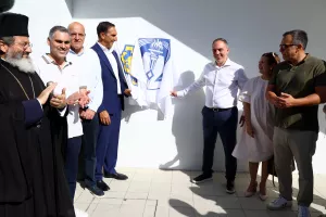 (Φώτος) Εγκαινιάστηκε το αναβαθμισμένο Δημοτικό και Ολυμπιακό Κολυμβητήριο Λευκωσίας