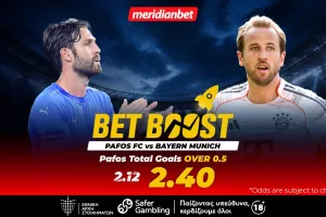 Πάφος-Μπάγερν: Τεράστια πρόκληση το 2.40 με bet boost! – Ήρθε η ώρα να επωφεληθείς ενός εξαιρετικού μπόνους