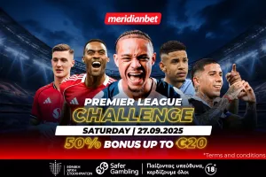 Premier League Challenge με φοβερή προσφορά! Πόνταρε και διεκδίκησε 50% μπόνους! 