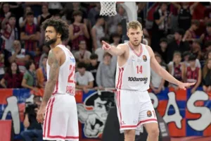 Μπασκόνια - Ολυμπιακός: 96-102