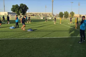 (Φώτος Kerkida) Η προπόνηση της Εθνικής μας 