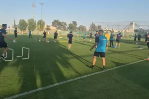 (Φώτος Kerkida) Η προπόνηση της Εθνικής μας 