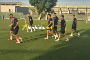 (Φώτος Kerkida) Η προπόνηση της Εθνικής μας 