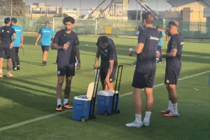 (Φώτος Kerkida) Η προπόνηση της Εθνικής μας 