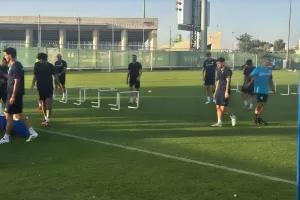 (Φώτος Kerkida) Η προπόνηση της Εθνικής μας 