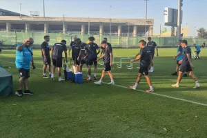 (Φώτος Kerkida) Η προπόνηση της Εθνικής μας 