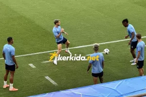 Η προπόνηση της Πάφου στο "Γ. Καραϊσκάκης" (Φώτος/Βίντεο kerkida)