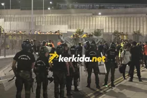 Τα άκουσαν απ' τους ΑΕΛίστες οι παίκτες (Φώτος/Βίντεο Kerkida)