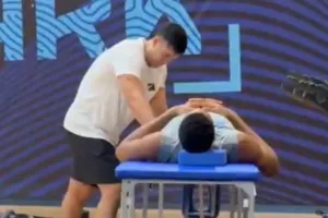 Το μασάζ στον Γιάννη Αντετοκούνμπο, μετά την 37άρα